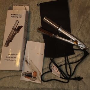 Silver Ceramic Hair Styling Tool Grooming Essential